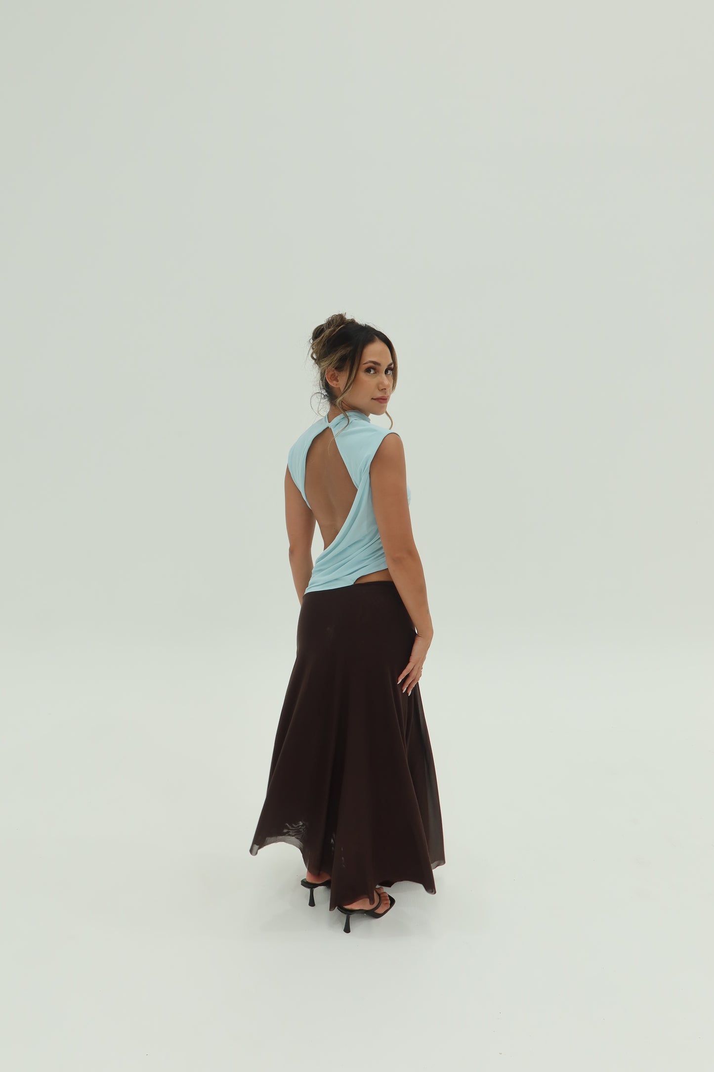 Conni Asym Midi Dress