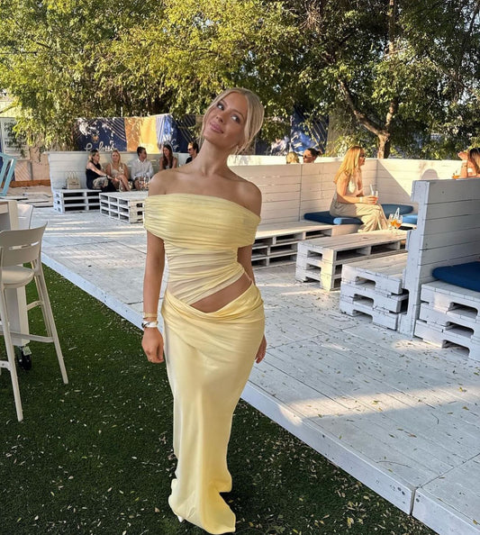 Benni Nico off the Shoulder Maxi